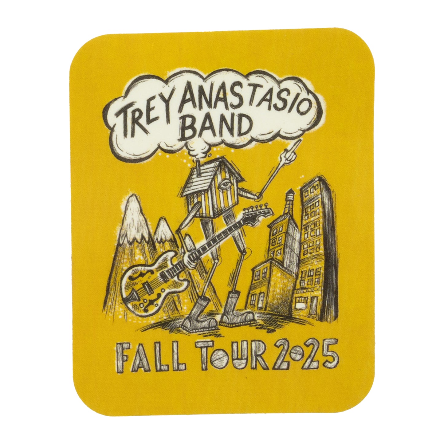 STICKER - TAB FALL TOUR 2025 WALKING CABIN