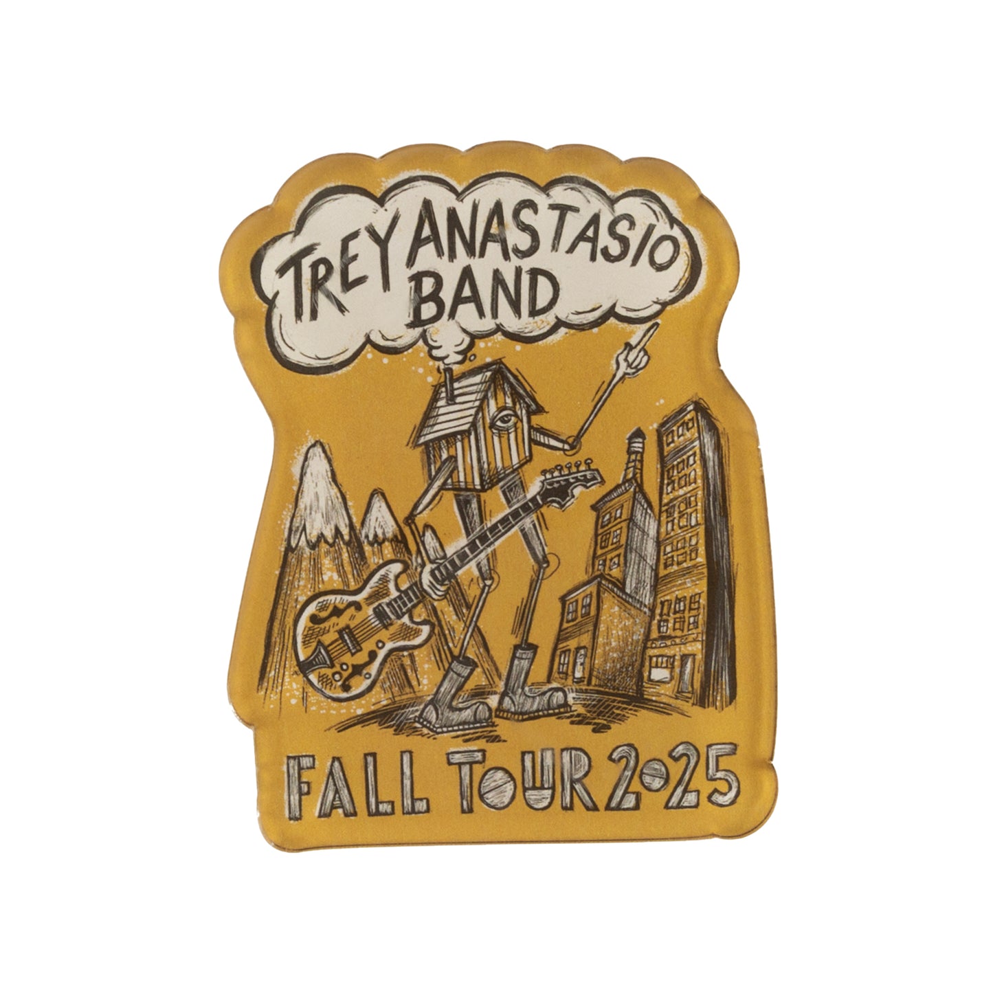 LUCITE MAGNET - TAB FALL TOUR 2025  WALKING CABIN