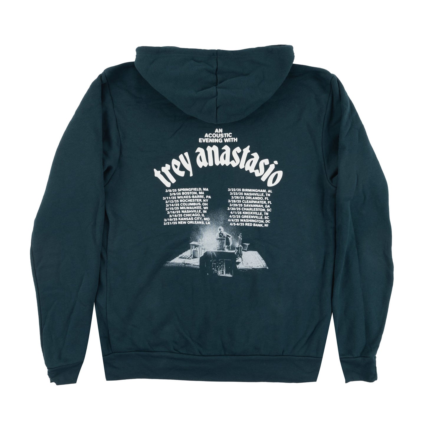 MAR/APR 2025 TOUR HOODIE - VINTAGE TOUR DATES