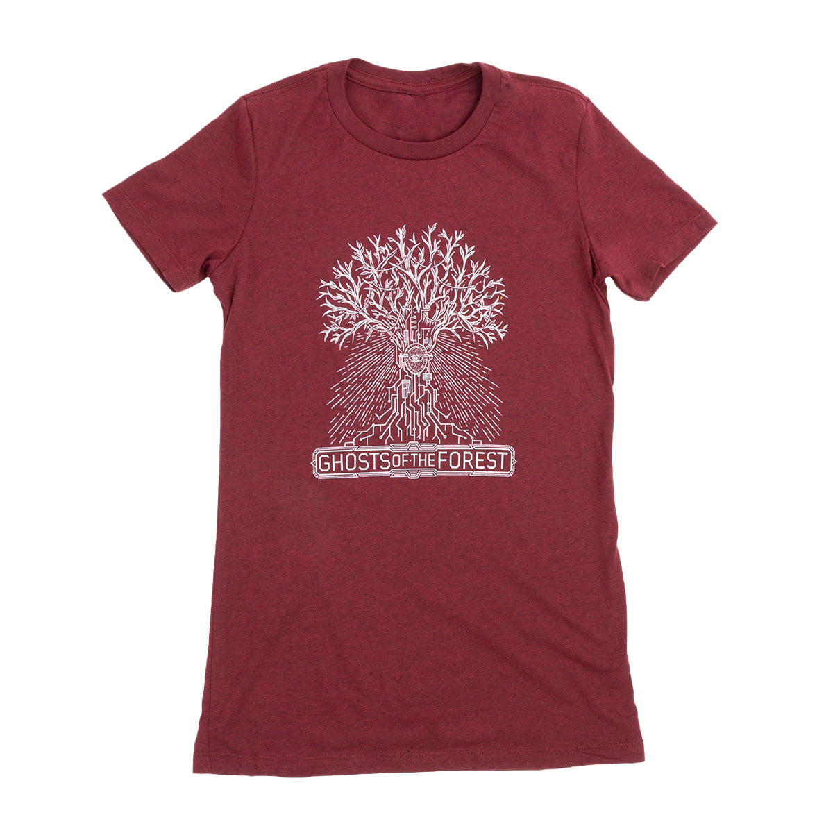 Ghosts of the Forest Women's Circuitree Tour Scoop Neck