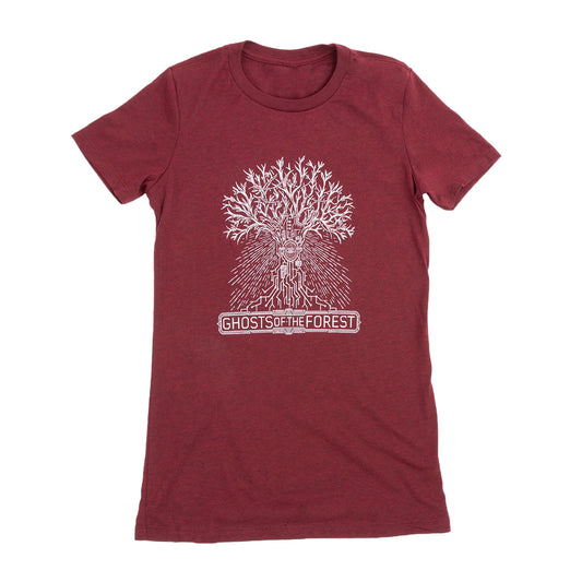 Ghosts of the Forest Women's Circuitree Tour Scoop Neck