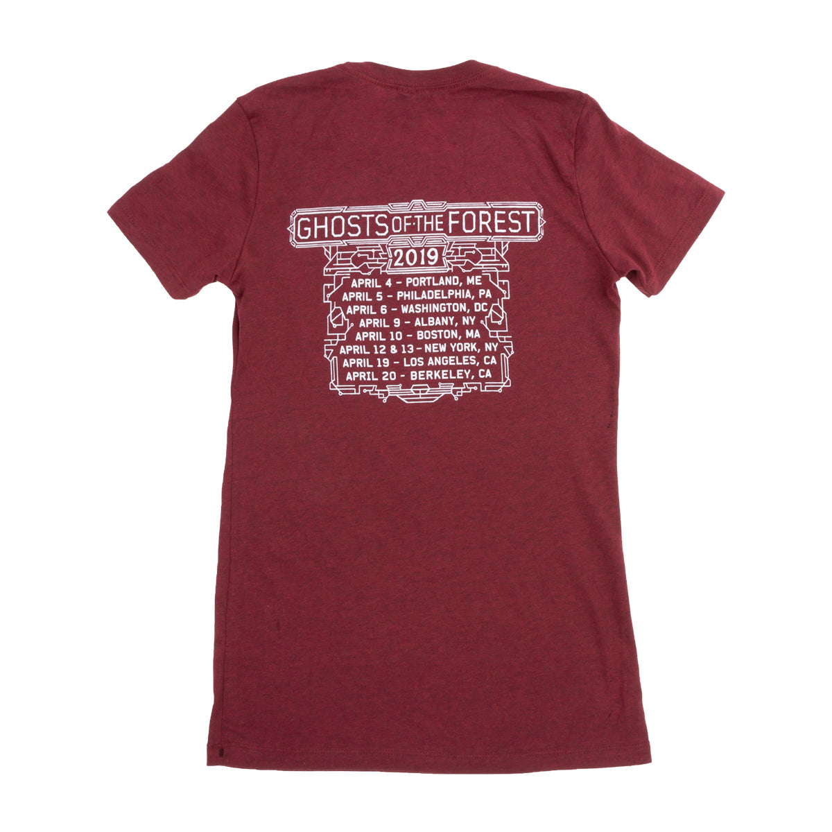 Ghosts of the Forest Women's Circuitree Tour Scoop Neck
