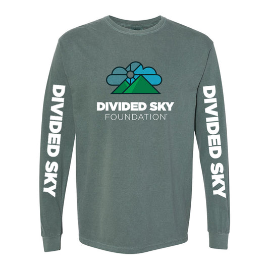 DIVIDED SKY FOUNDATION LONGSLEEVE TEE - BLUE SPRUCE