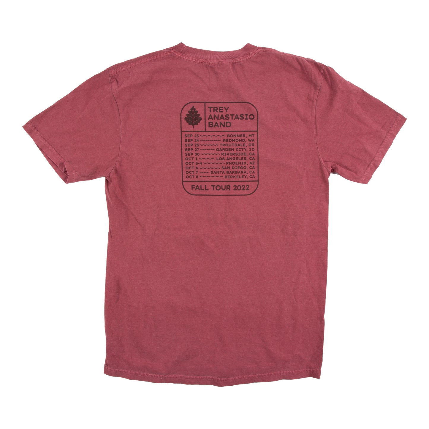 TAB Fall Tour 2022 Tee - Guitar Leaf