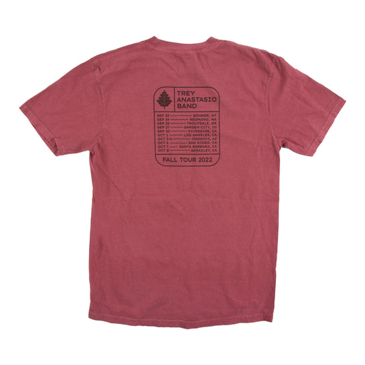TAB Fall Tour 2022 Tee - Guitar Leaf