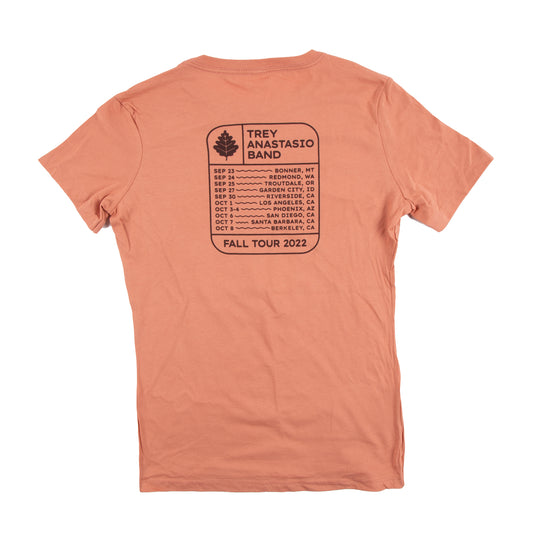 Women's TAB Fall Tour 2022 Tee - Guitar Leaf
