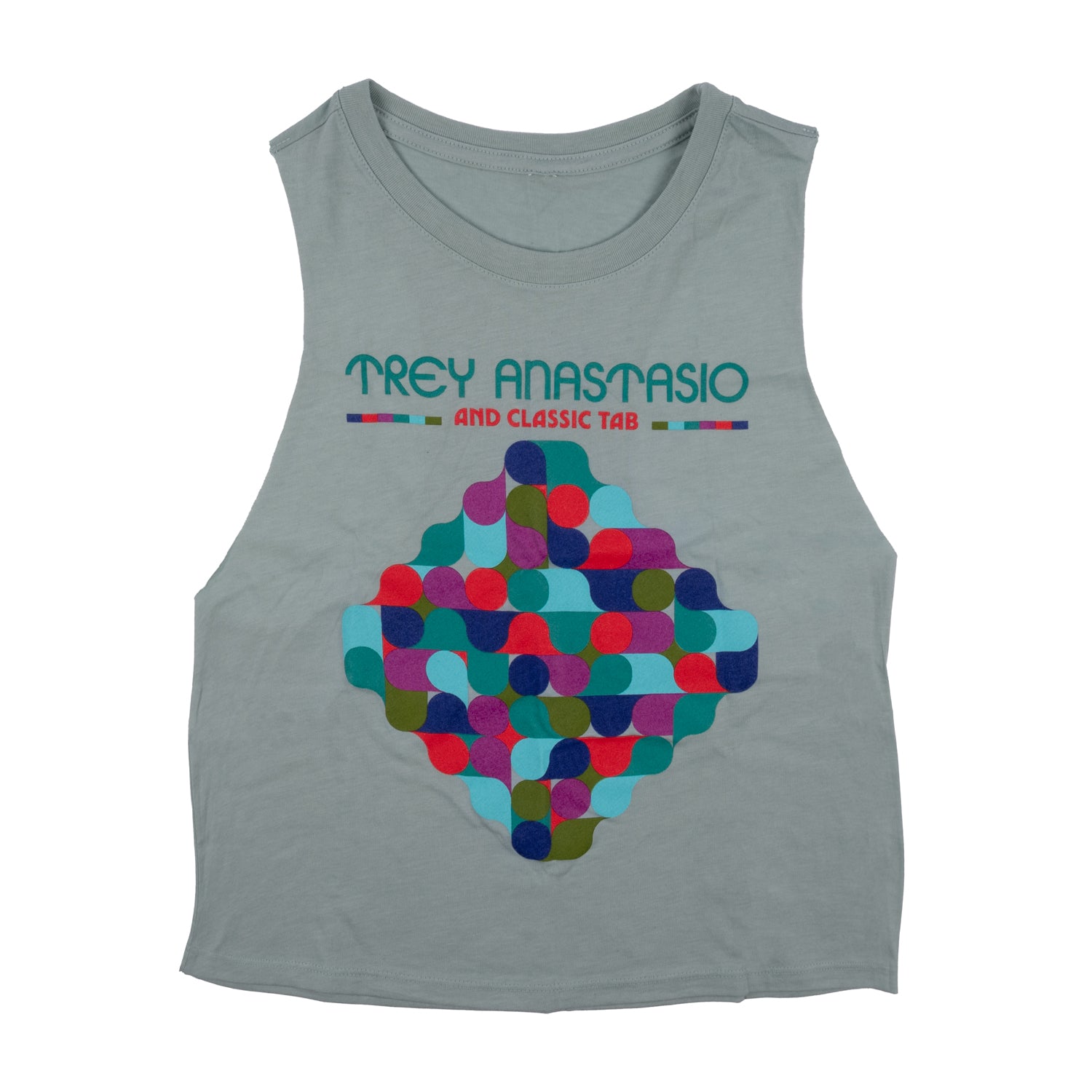 WOMEN'S CTAB CROP TANK - FLOWING CIRCLES 2.0