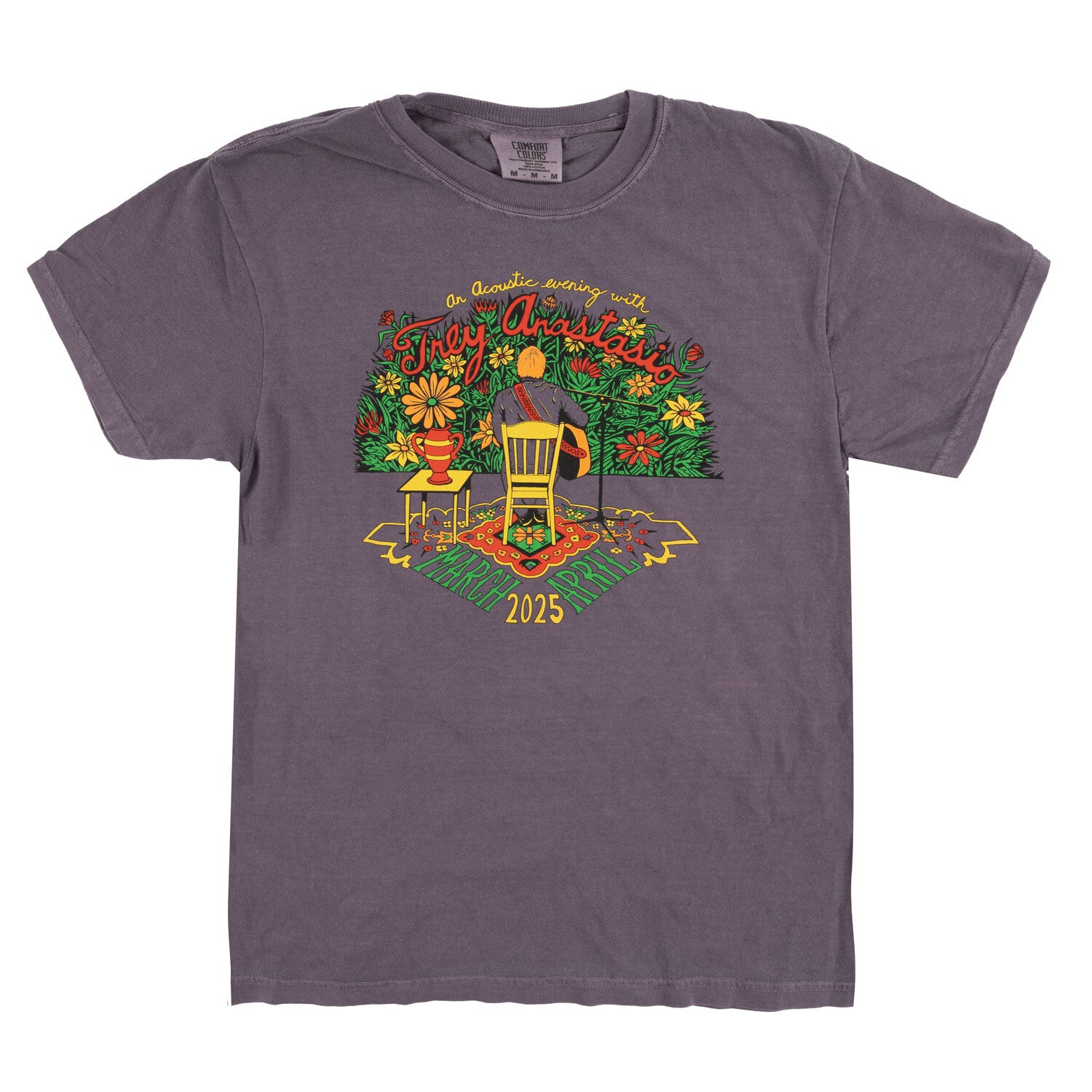 MAR/APR 2025 TOUR TEE - FLORAL CROWD